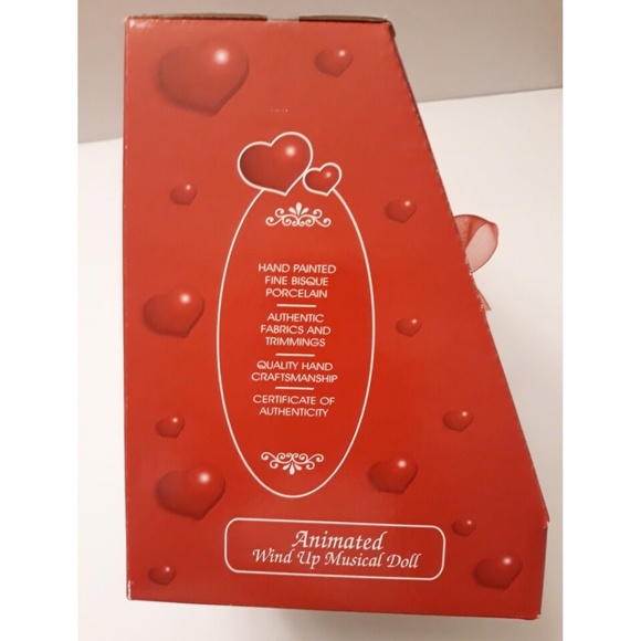 NIB Musical Porcelain Doll Animated "Thank Heaven for Little Girls" Collectible - Picture 4 of 7